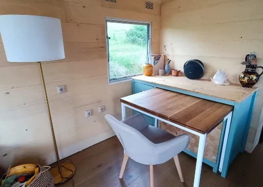 Bureau sur mesure en bois