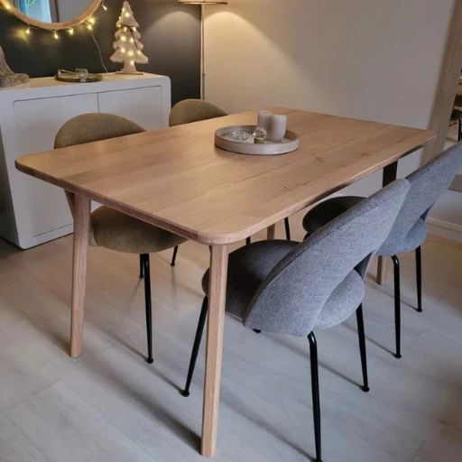 Table en bois sur mesure