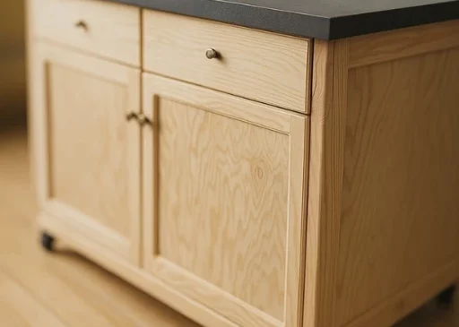 meuble sur mesure avec plateau