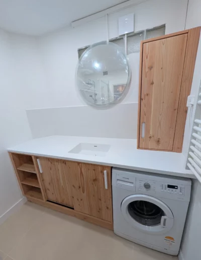 meuble de salle de bain sur mesure