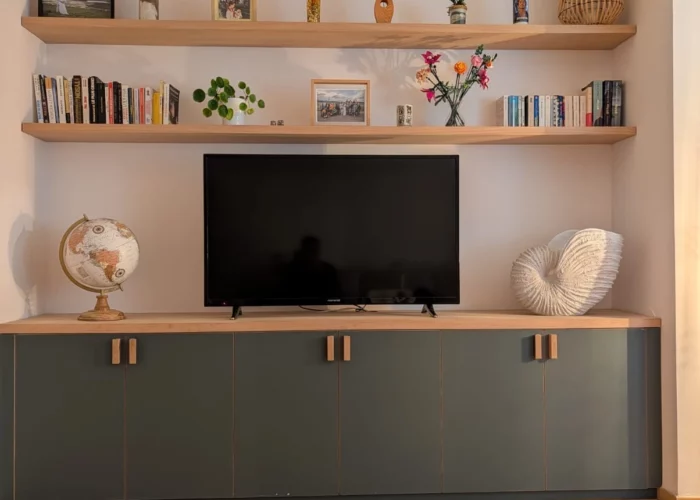 meuble tv avec rangement sur mesure meuble tv avec rangement sur mesure